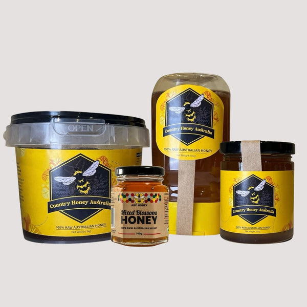 Mixed Blossom Honey | Raw Australian Honey | Country Honey Australia