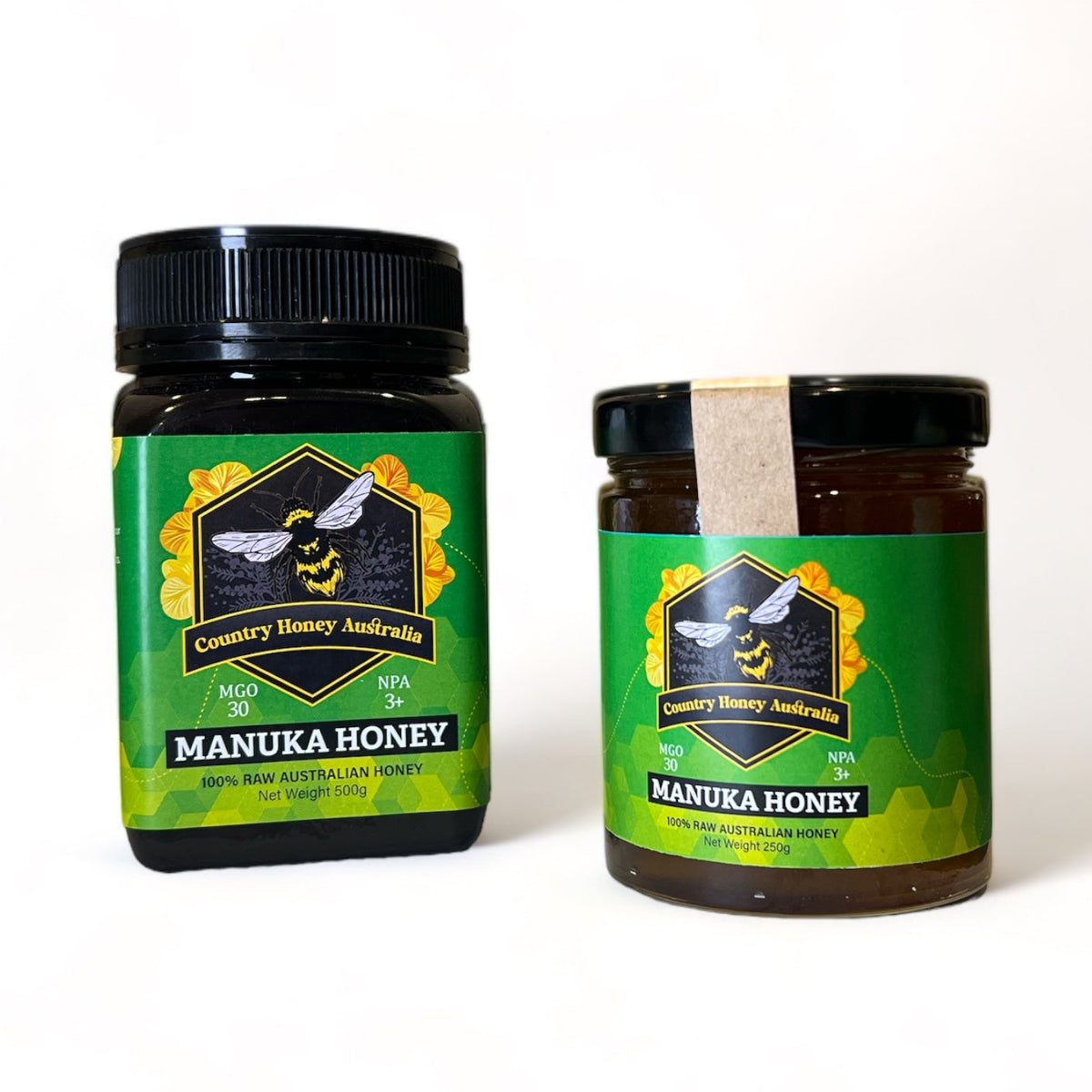 MGO 30 Manuka Honey | Raw Australian Manuka Honey | Country Honey Australia
