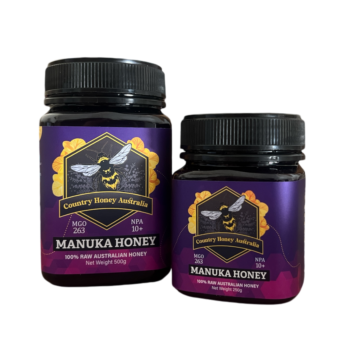 MGO 263 Manuka Honey | Raw Australian Manuka Honey | Country Honey Australia